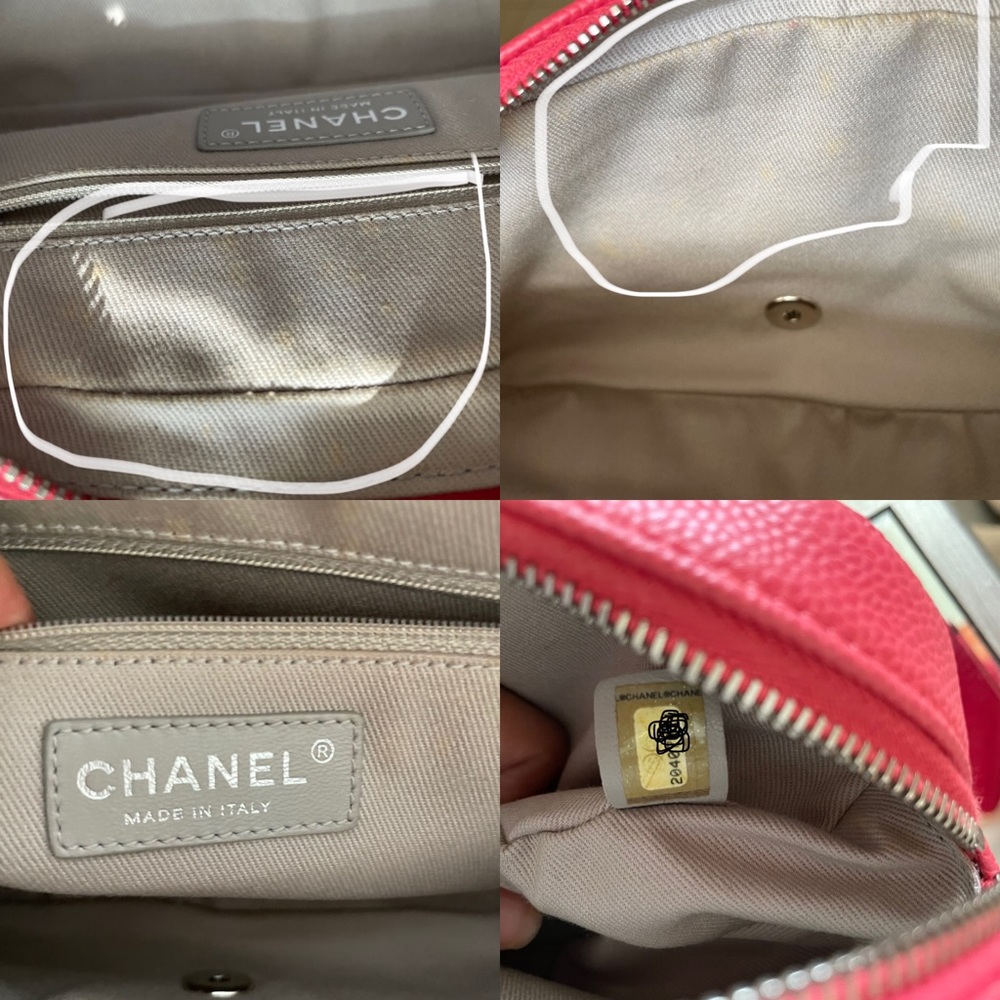 Chanel pink caviar small east flap - Picture 13 of 17